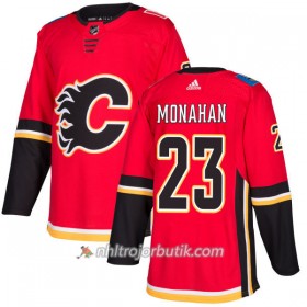 Män Ishockey Calgary Flames Tröja Sean Monahan 23 Adidas 2017-2018 Röd Authentic
